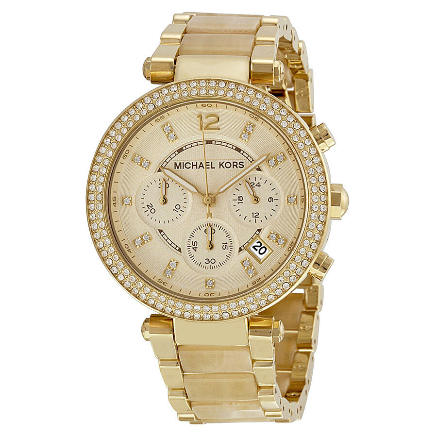 Michael Kors Parker Chronograph Gold-Tone Women's Watch - MK5632 Main image