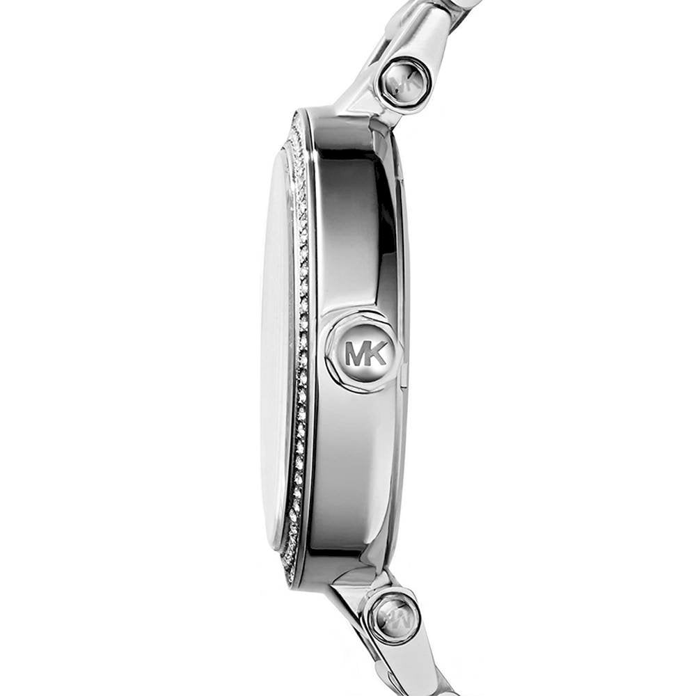 Michael Kors Parker Crystal Pave Dial Silver-Tone Women's Watch - MK5925 Secundaire afbeelding