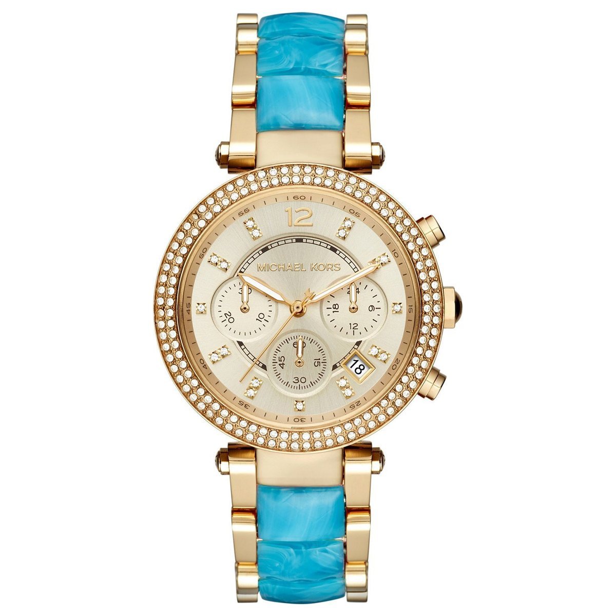 Michael Kors Parker Gold-Tone Women's Watch - MK6364 Main image