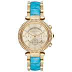 Michael Kors Parker Gold-Tone Women's Watch - MK6364