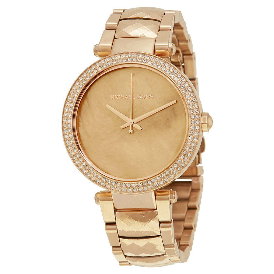 Michael Kors Parker MOP Dial Gold-Tone Women's Watch - MK6426 Hoofdafbeelding