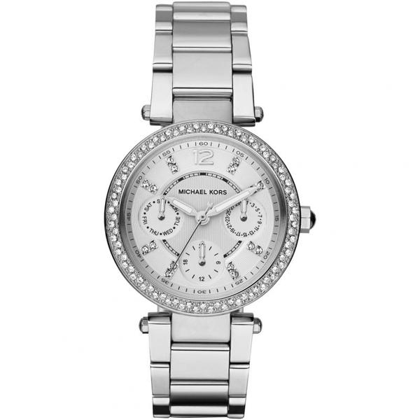 Michael Kors Parker Multi-Function Silver Ladies Watch MK5615 Hoofdafbeelding