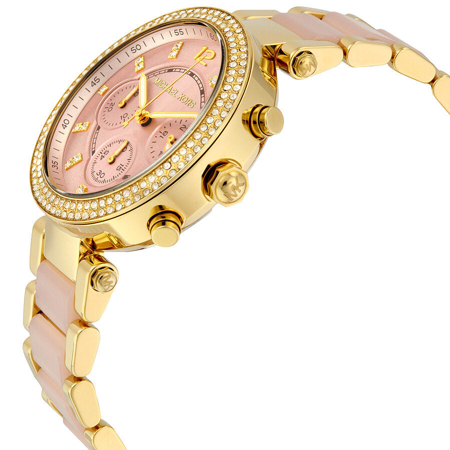 Michael Kors Parker Pink Dial Ladies Watch MK6326 Secundaire afbeelding