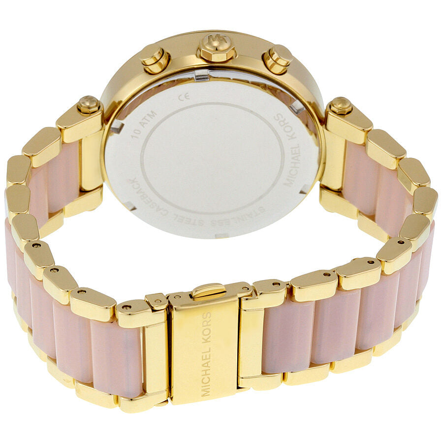Michael Kors Parker Pink Dial Ladies Watch MK6326