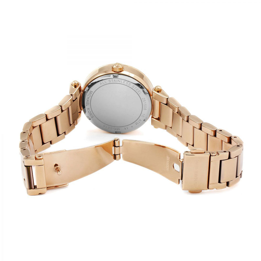 Michael Kors Parker dameshorloge MK5616 in roségoud Secundaire afbeelding