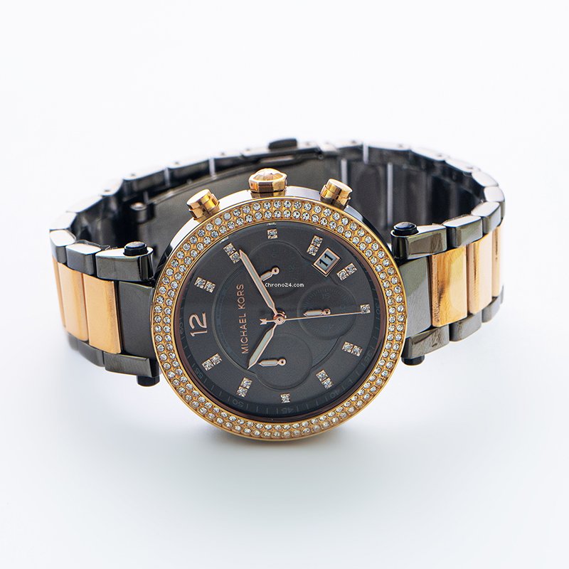 Michael Kors Parker Two Tone dameshorloge MK6440 Secundaire afbeelding