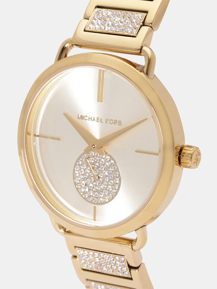 Michael Kors Portia Pave Gold Women's Watch - MK3852