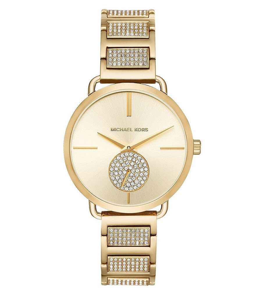 Michael Kors Portia Pave Gold Women's Watch - MK3852