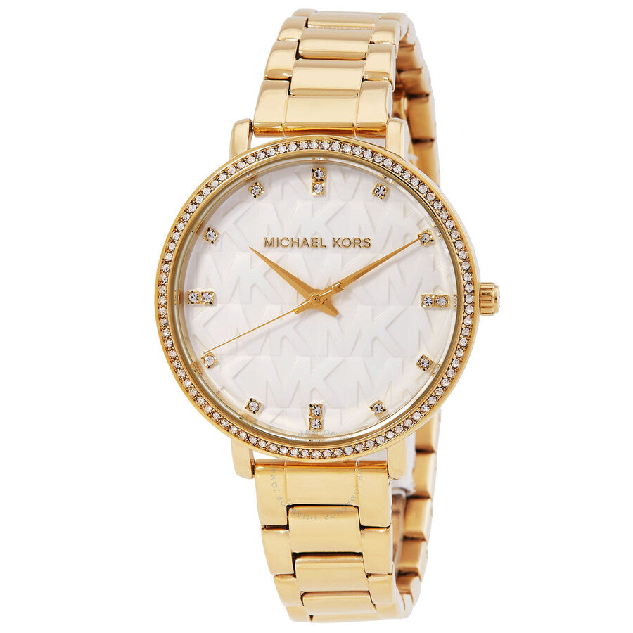 Michael Kors Pyper Quartz Crystal Ladies Watch MK4666 Hoofdafbeelding