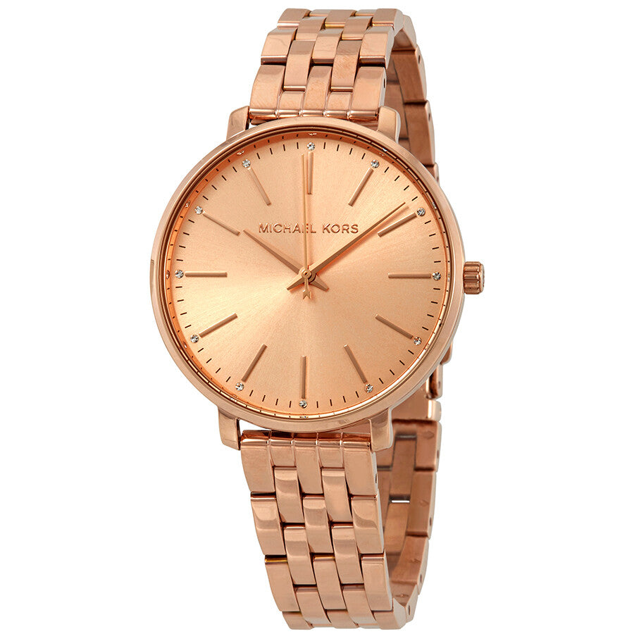 Michael Kors Pyper Rose Gold Unisex Watch - MK3897 Hoofdafbeelding