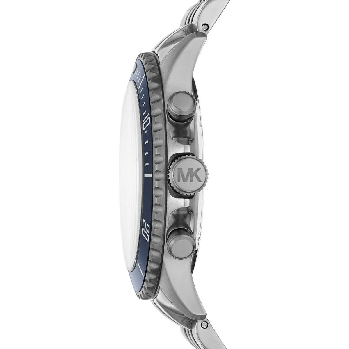 Michael Kors Quartz Bayville Chronograaf Herenhorloge met Blauwe Wijzerplaat MK8727 Secundaire afbeelding