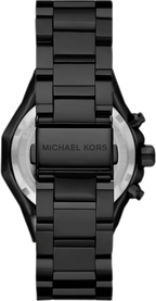 Michael Kors Oversized Raquel Pavé Black-Tone Watch - MK4692