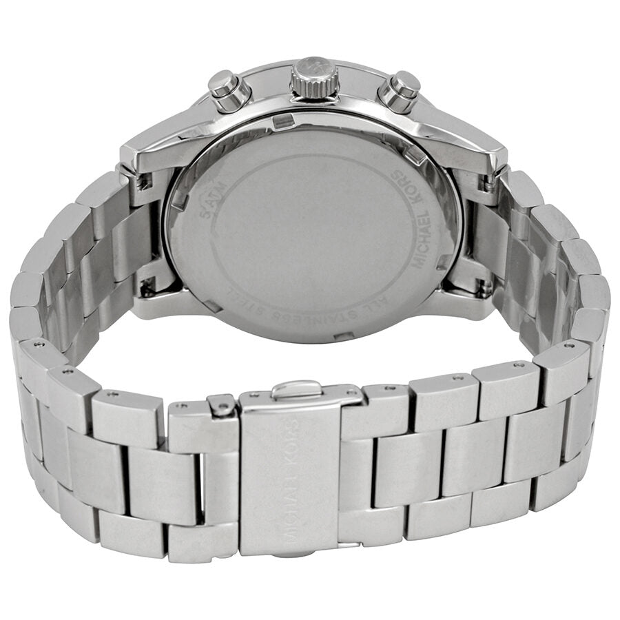 Michael Kors Ritz Chronograph White Dial Silver Women's Watch - MK6428