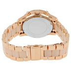 Michael Kors Ritz Chronograph Rose Gold Women's Watch - MK6307