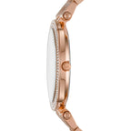 Michael Kors Rose Gold-Tone Darci Blue Dial Women's Watch - MK3728