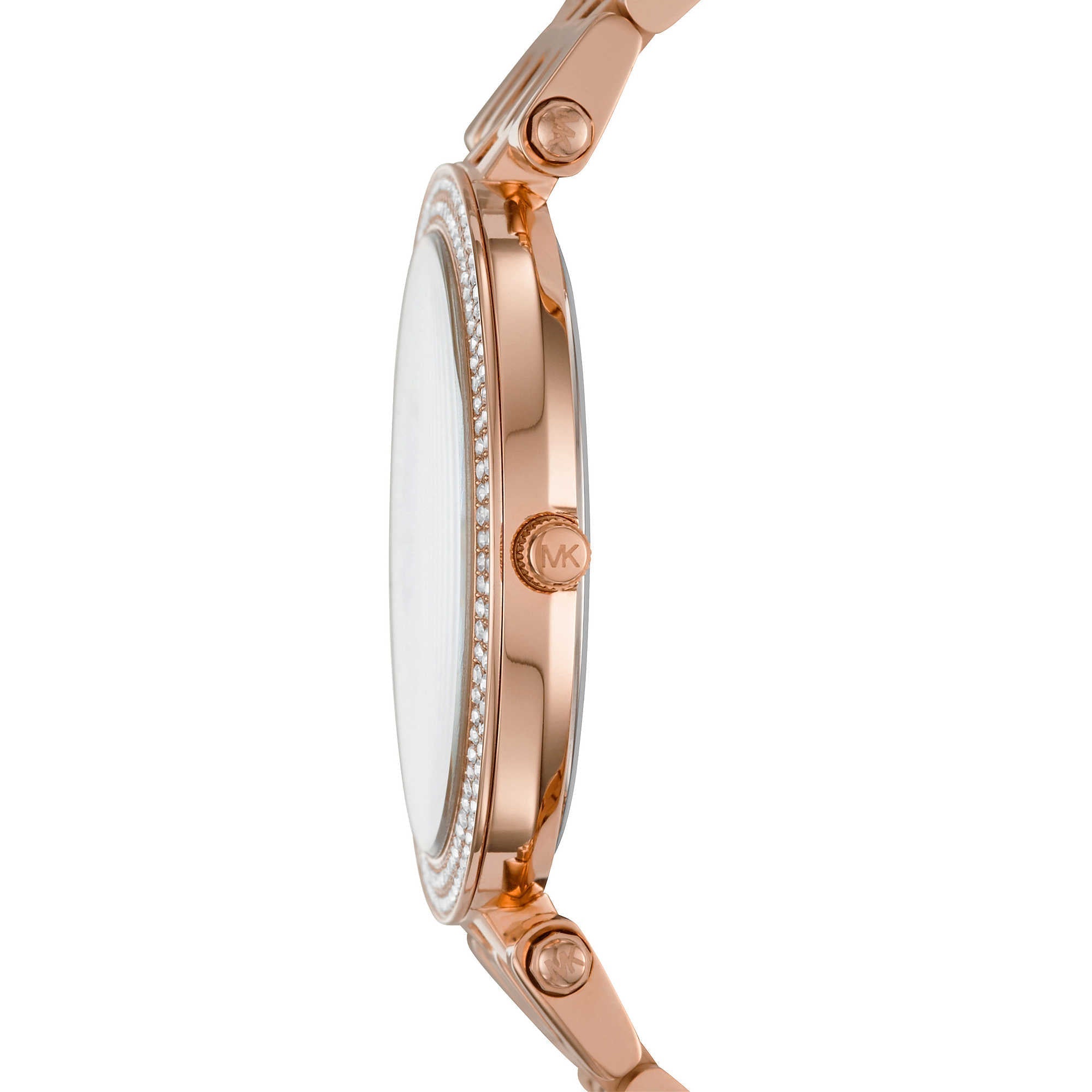 Michael Kors Rose Gold-Tone Darci Blue Dial Women's Watch - MK3728