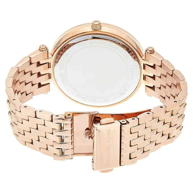 Michael Kors Darci Purple Dial Rose Gold-Tone Women's Watch - MK3400 Secundaire afbeelding