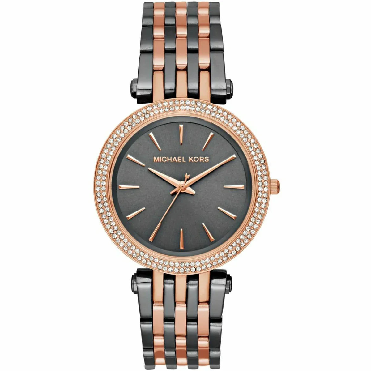 Michael Kors Darci Grey and Rose Gold-Tone Women's Watch - MK3584