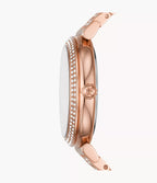 Michael Kors Abbey Three-Hand Rose Gold-Tone Watch - MK4617