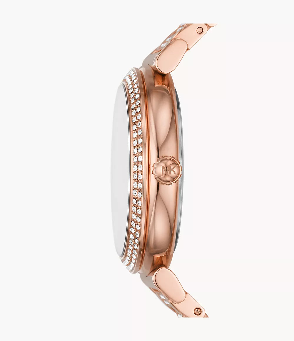 Michael Kors Abbey Three-Hand Rose Gold-Tone Watch - MK4617 Secondary image
