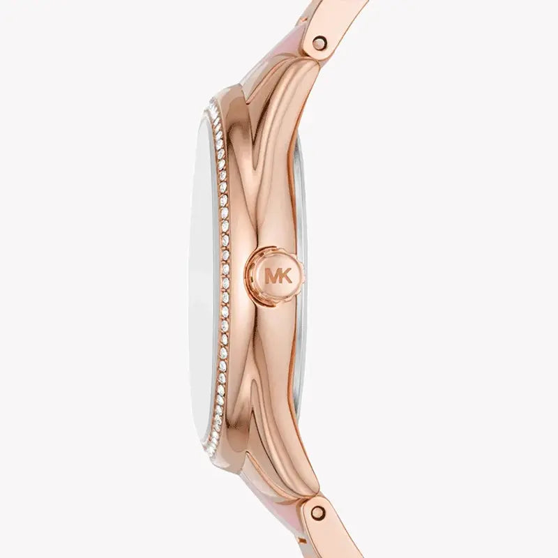 Michael Kors Janelle Three-Hand Two-Tone Women's Watch - MK4731 Secundaire afbeelding