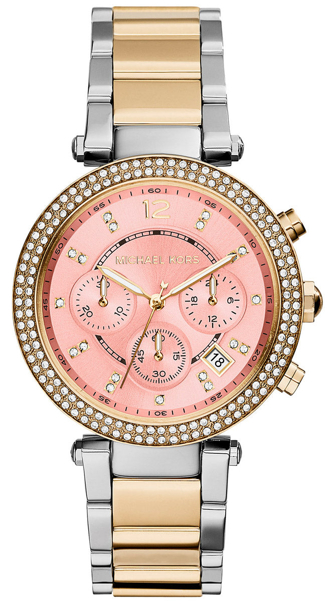 Michael Kors Rose Gold Ladies Watch - MK6140 Hoofdafbeelding