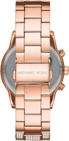 Michael Kors Ritz Pavé Rose Gold-Tone Women's Watch - MK6748