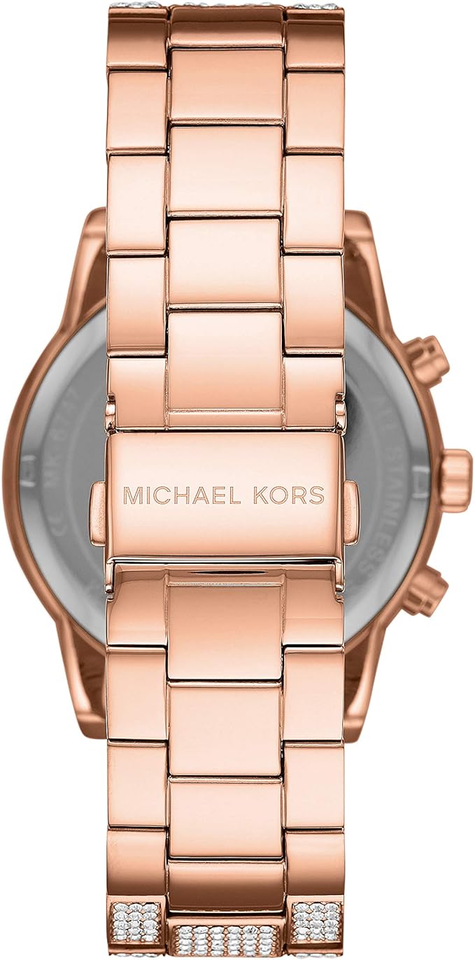 Michael Kors Ritz Pavé Rose Gold-Tone Women's Watch - MK6748