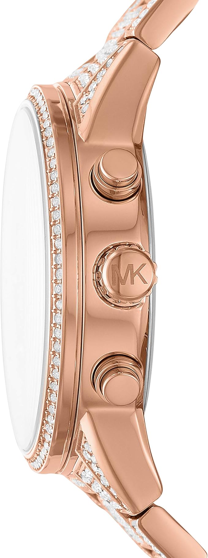 Michael Kors Ritz Pavé dameshorloge in roségoudkleur - MK6748 Secundaire afbeelding
