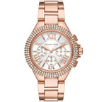 Michael Kors Oversized Camille Pavé Rose Gold-Tone Women's Watch - MK6995