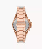 Michael Kors Oversized Everest Pavé Rose Gold-Tone Women's Watch - MK7211