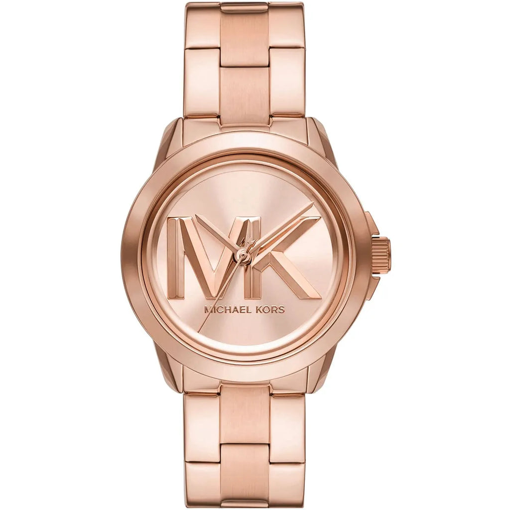 Michael Kors Brynn Oversized Rose Gold-Tone Women's Watch - MK7318