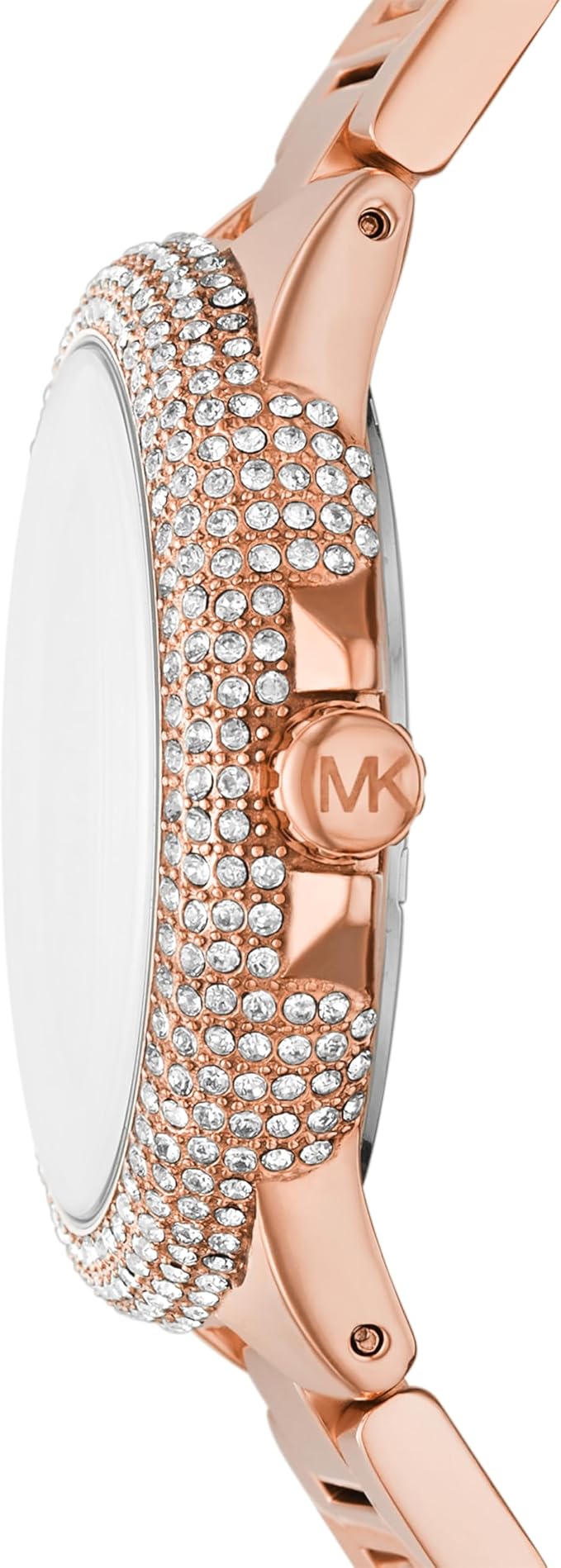 Michael Kors Oversized Camille Ombré Pavé Rose Gold-Tone Women's Watch - MK7340 Secundaire afbeelding