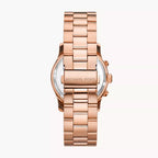 Michael Kors Runway Chronograph Rose Gold-Tone Women's Watch - MK7352