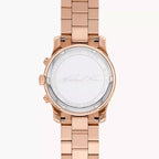Michael Kors Runway Chronograph Rose Gold-Tone Women's Watch - MK7352