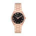 Michael Kors Lennox Three-Hand Rose Gold-Tone Women's Watch - MK7392