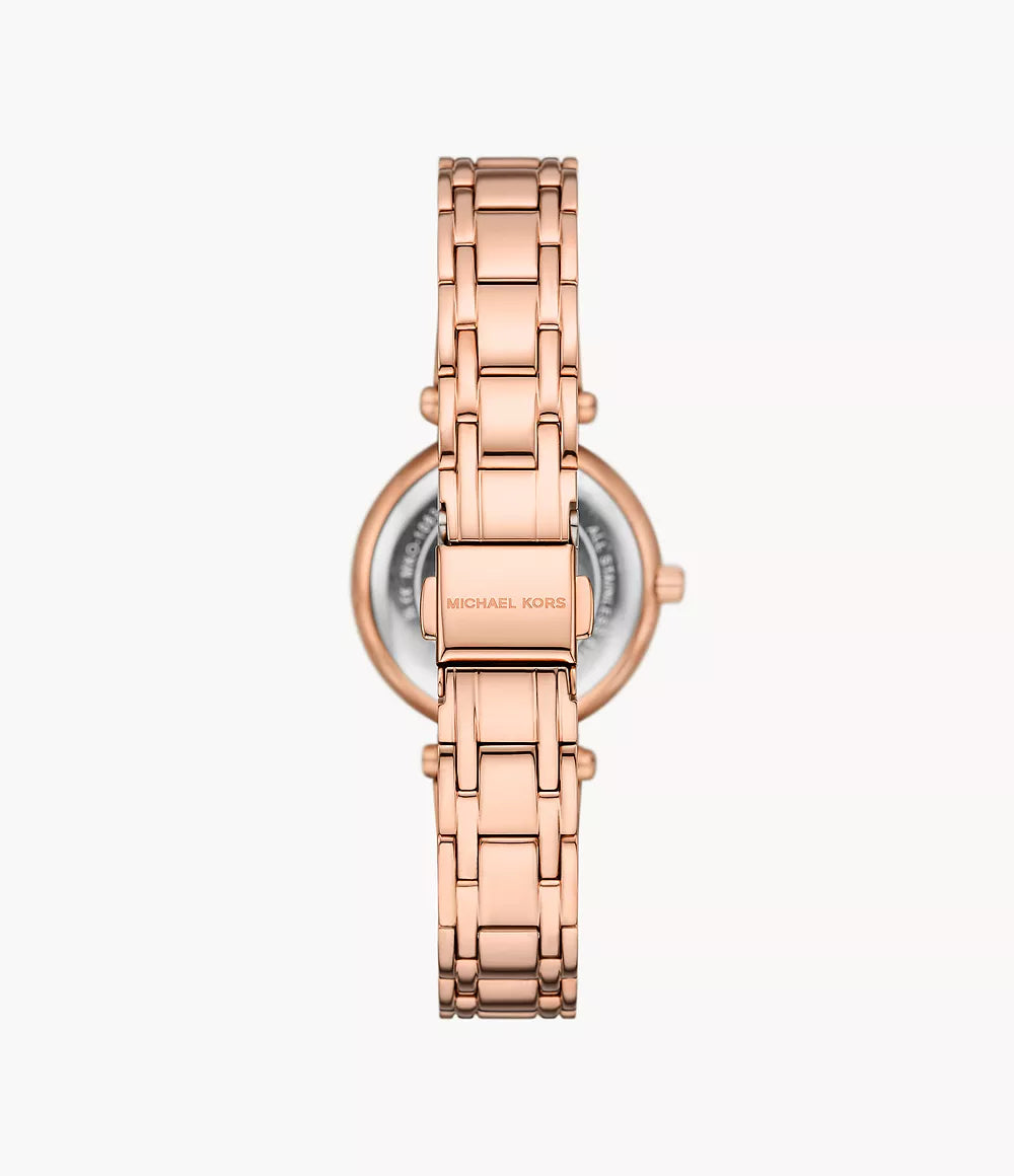 Michael Kors Mini Laney Rose Gold Women's Watch - MKO1084 Secundaire afbeelding