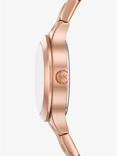 Michael Kors Mini Aspyn Pavé Rose Gold-Tone Women's Watch - MKO1087 Secundaire afbeelding