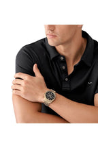 Michael Kors Oversized Lexington Rose Gold-Tone Men's Watch - MK9155