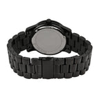 Michael Kors Runway Black and Gold Dial Black Ion-plated Women's Watch - MK6057