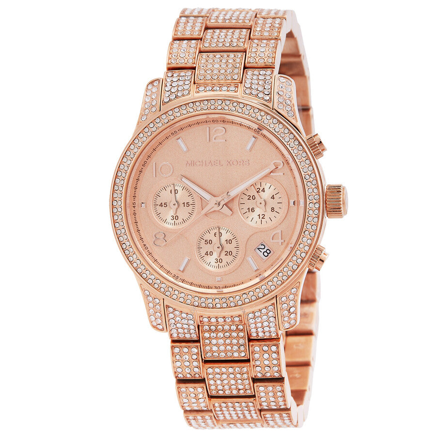 Michael Kors Lennox Rose Gold Women's Watch - MK7481 Hoofdafbeelding