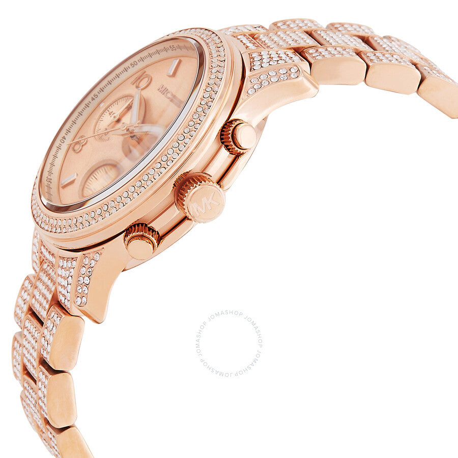 Michael Kors Lennox Rose Gold Women's Watch - MK7481 Secundaire afbeelding