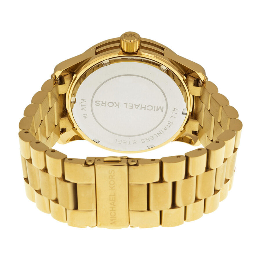 Michael Kors Runway Pave Dial Gold Women's Watch - MK5706