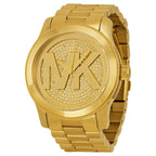Michael Kors Runway Pave Dial Gold Women's Watch - MK5706
