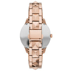 Michael Kors Runway Mercer White MOP Dial Rose Gold Women's Watch - MK6671