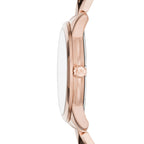 Michael Kors Runway Mercer White MOP Dial Rose Gold Women's Watch - MK6671
