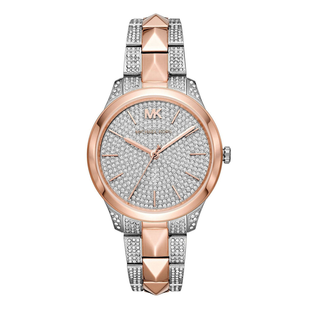 Michael Kors Runway Mercer Two Tone Women's Watch - MK6716