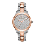 Michael Kors Runway Mercer Two Tone Women's Watch - MK6716