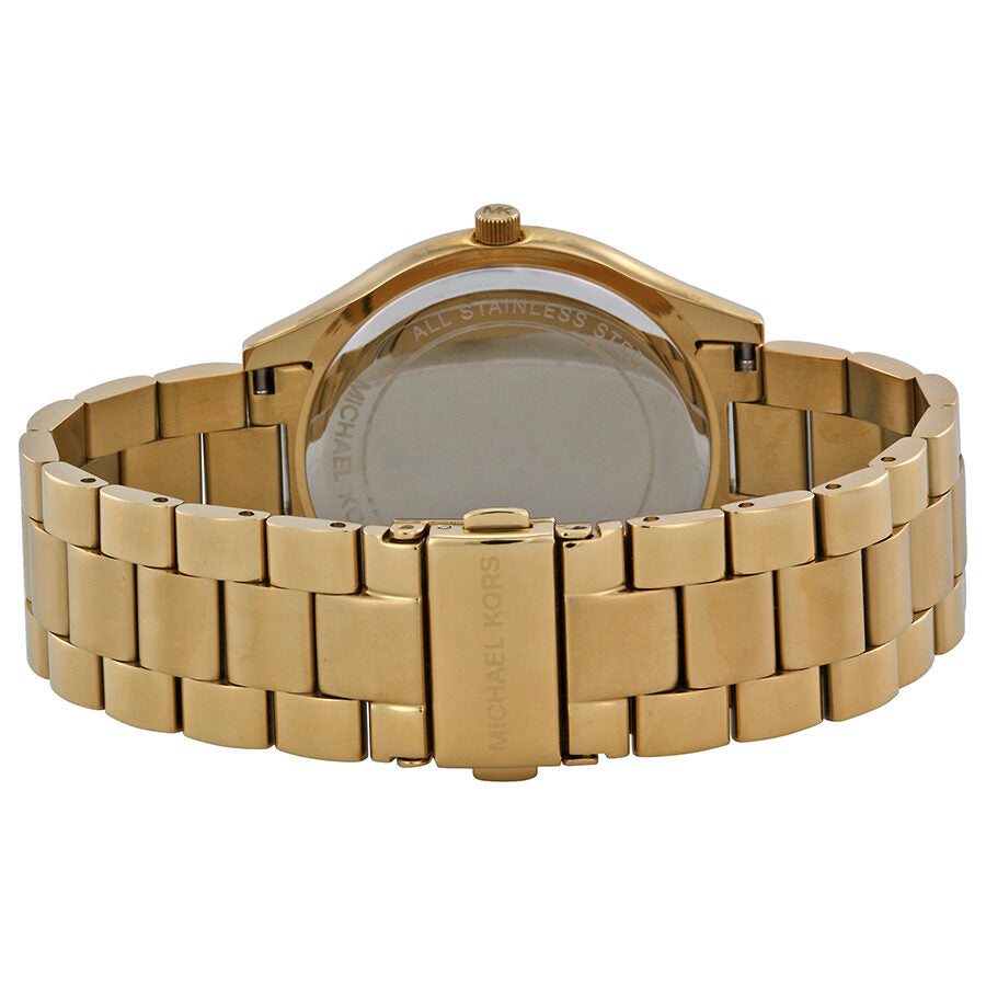 Michael Kors Runway Pink Dial Gold Women's Watch - MK3264
