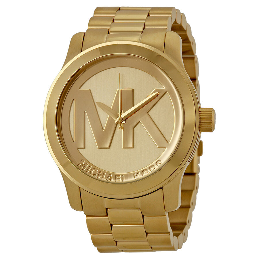 Michael Kors Runway Champagne Dial Gold-Tone Women's Watch - MK5473 Hoofdafbeelding